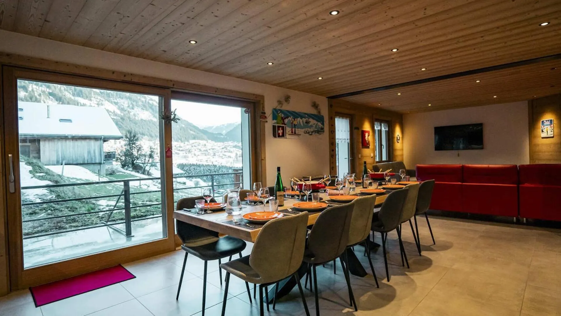 Chalet 6 Pieces Neuf, 12 Pers, 3 Sdb, Parking, Terrasse, Proche Remontees - Fr-1-676-193 Chatel France